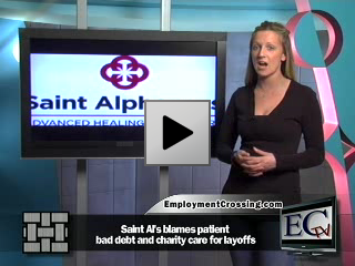 Saint Alphonsus Hospital to layoff