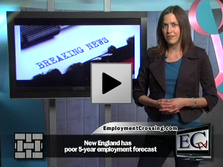Dire 5 year employment forecast for New England