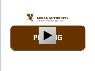 Legal Authority Pricing