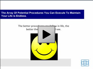 Your Success is a Product of the Procedures You Follow