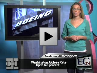 Washington Jobless Rate Up to 6.3 percent