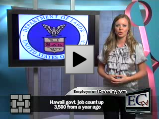 Hawaii's government job count is up