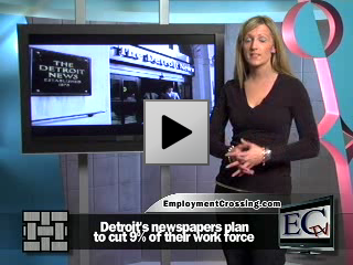 Detroit newspapers cut workforce and home delivery days